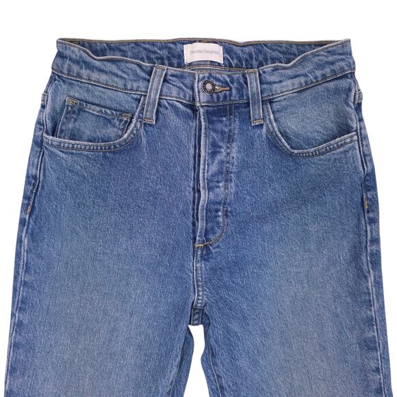 Favorite Daughter Jeans The Vivi High Rise Long Straight in the wash Iris - Picture 4 of 11